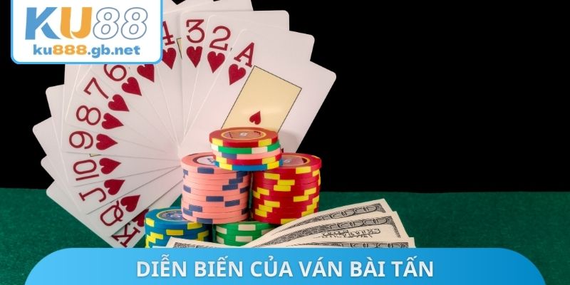 Diễn biến của ván bài tấn