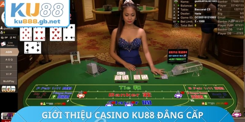 Giới thiệu casino KU88 đẳng cấp