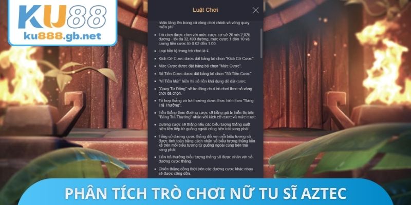 Phân tích trò chơi nữ tu sĩ Aztec